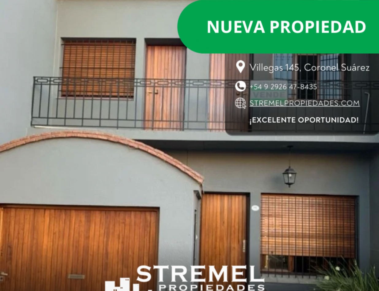 Casa en Coronel Suarez ideal para una familia
