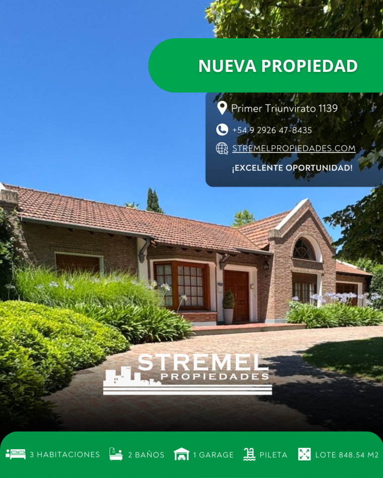 Espectacular casa en venta en Coronel Suarez  