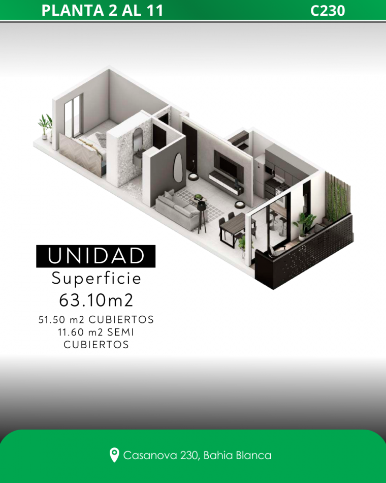 Nuevo desarrollo en Bahia Blanca 