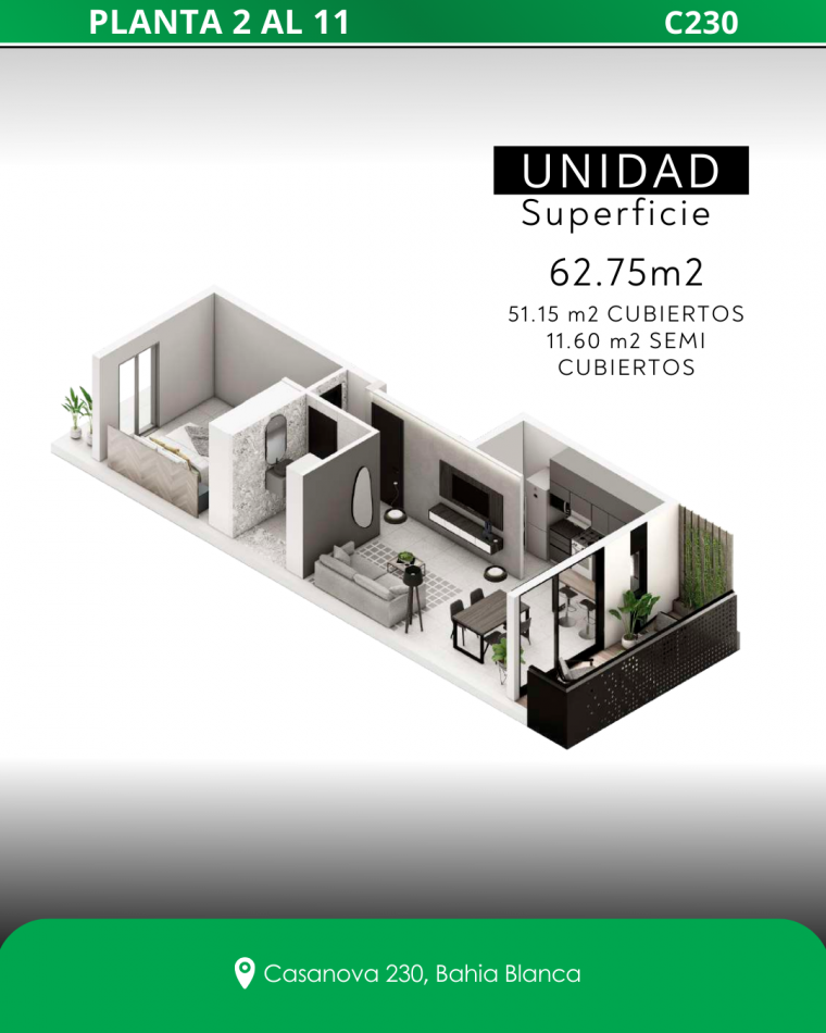 Nuevo desarrollo en Bahia Blanca 