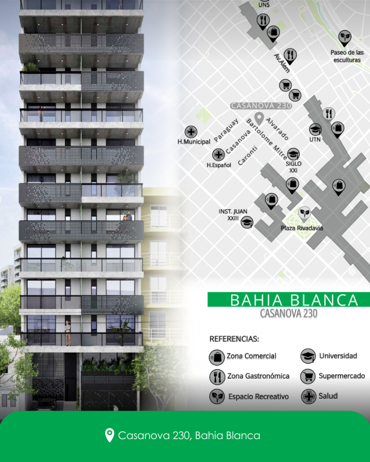 Nuevo desarrollo en Bahia Blanca 