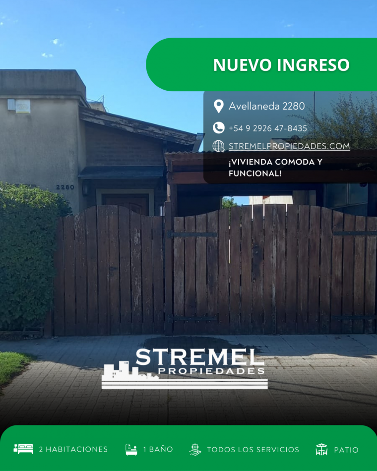 Vivienda comoda y funcional