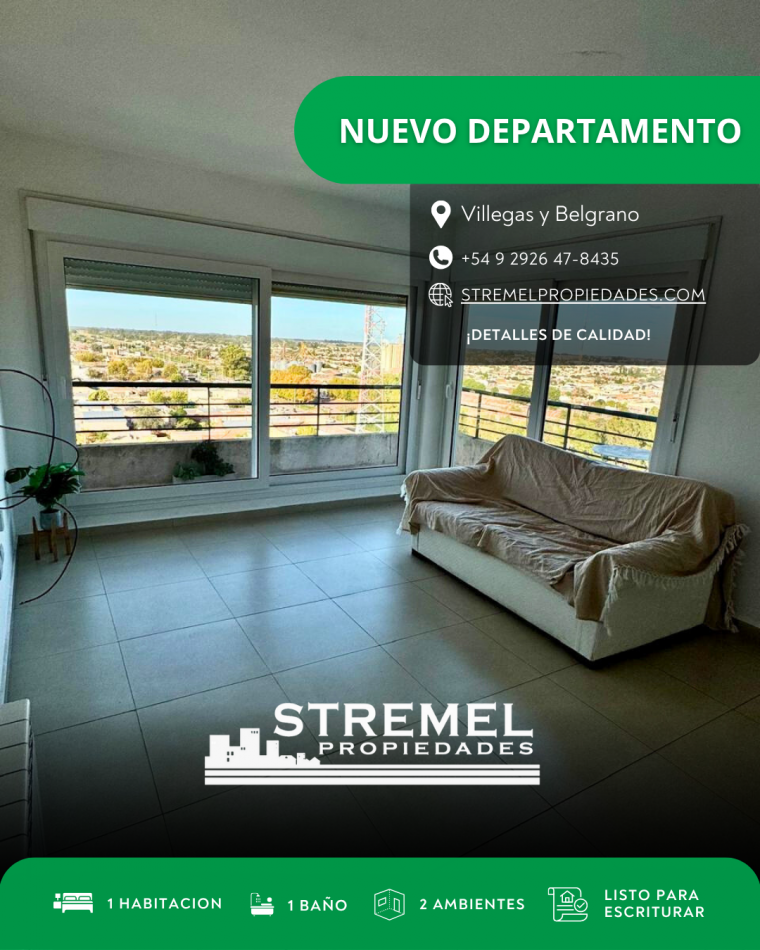 Nuevo departamento